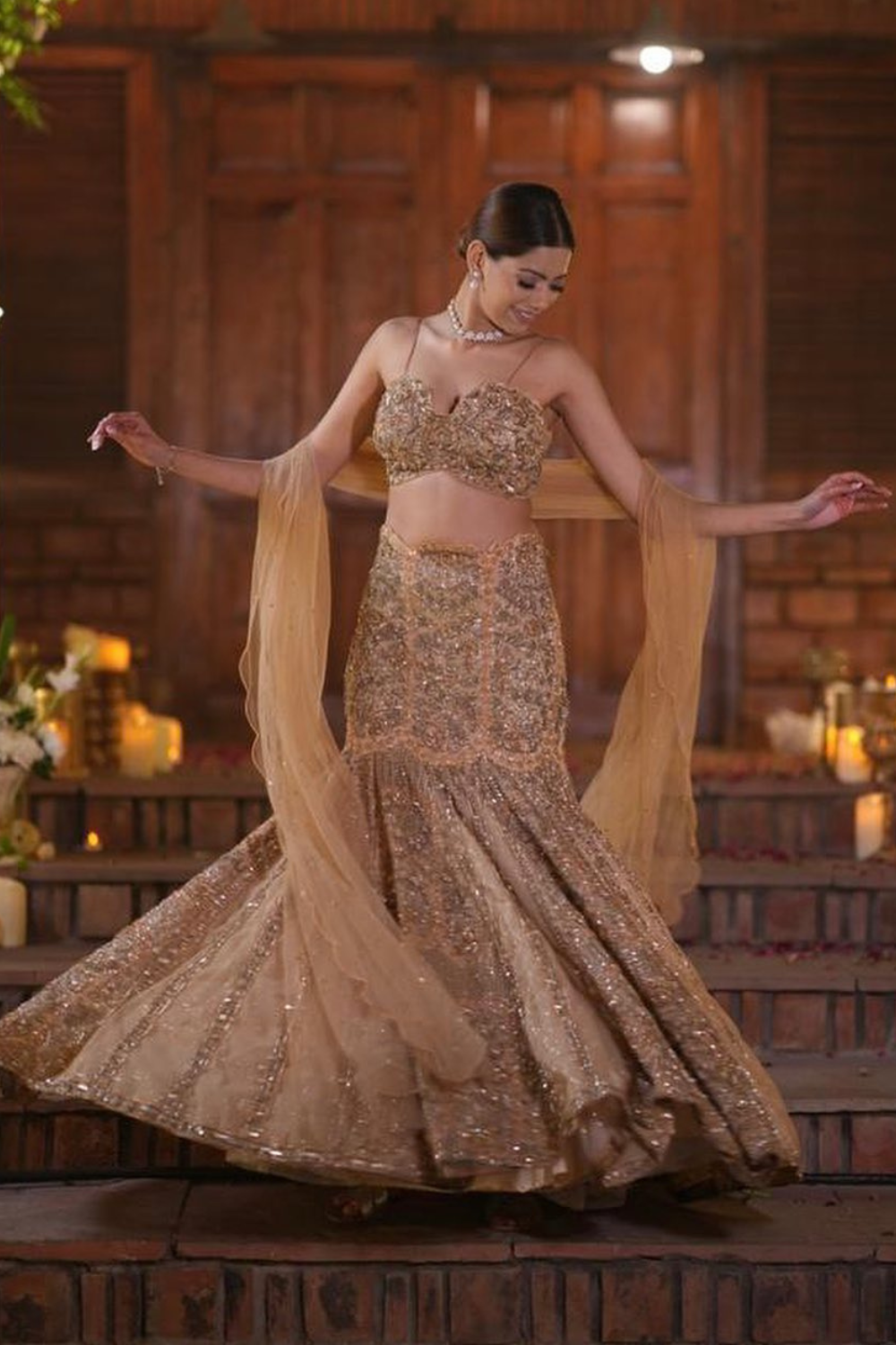 Fish lehnga best sale