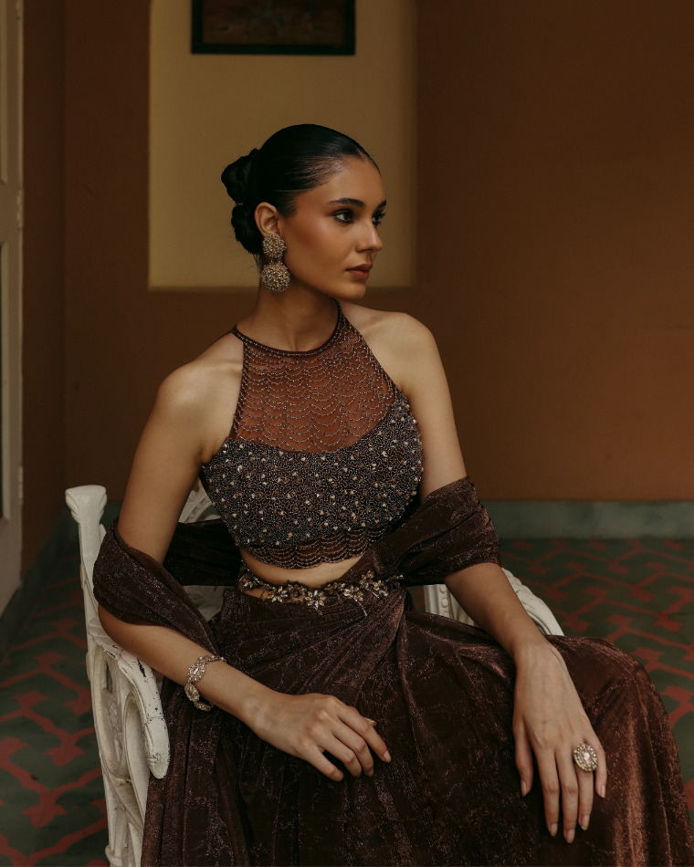 Brownie saree
