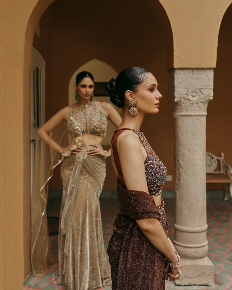 Brownie saree