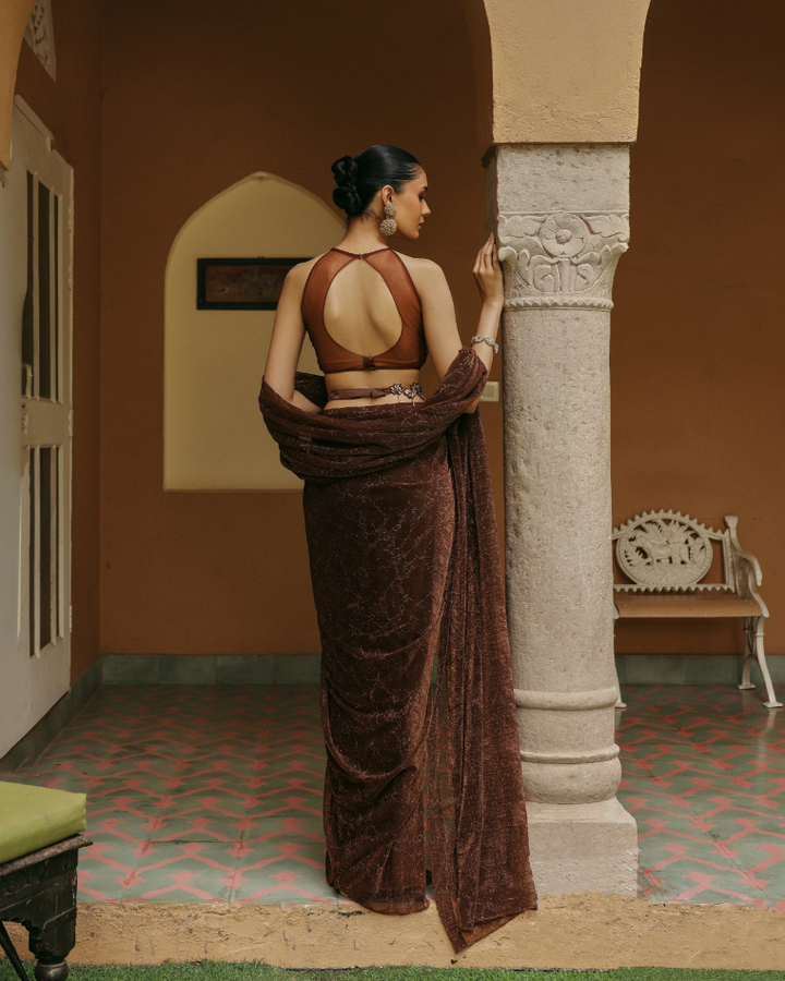 Brownie saree