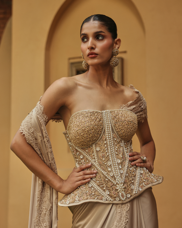 Noire lace set