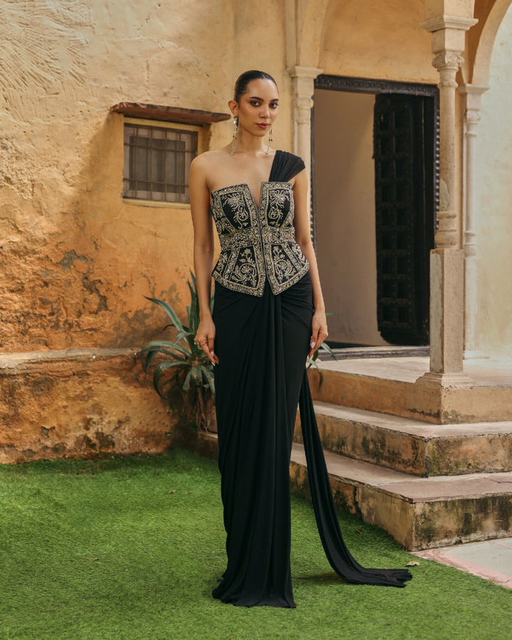Misha drape saree