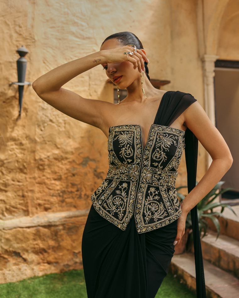 Misha drape saree
