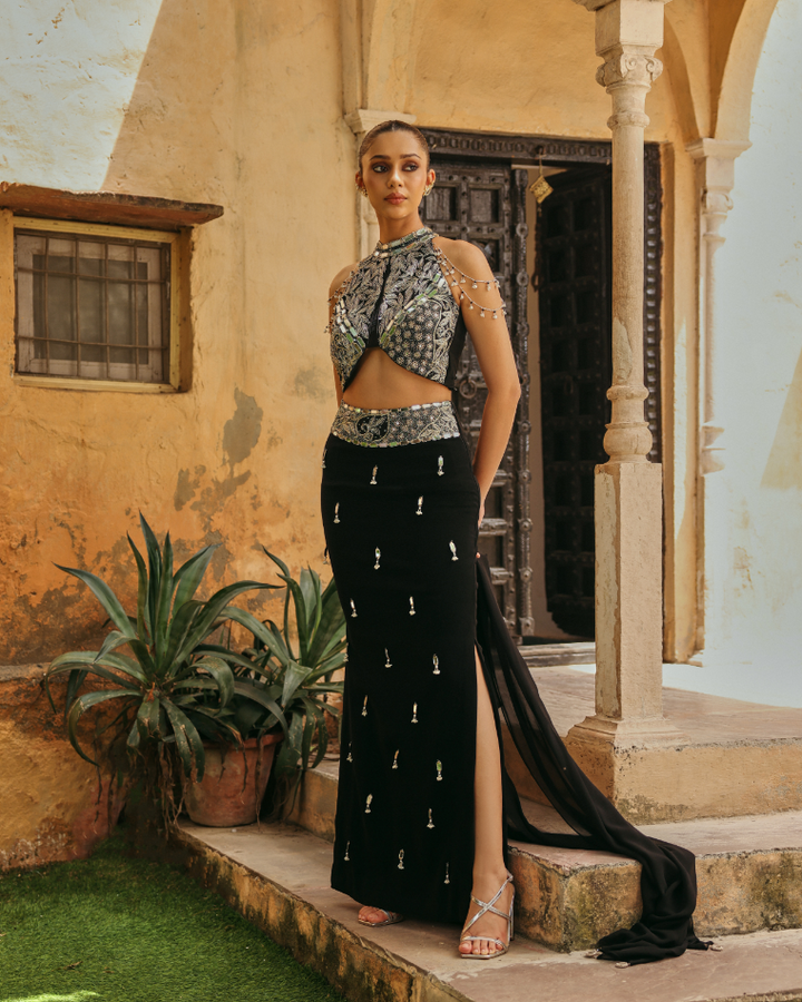 Blackjack skirt set