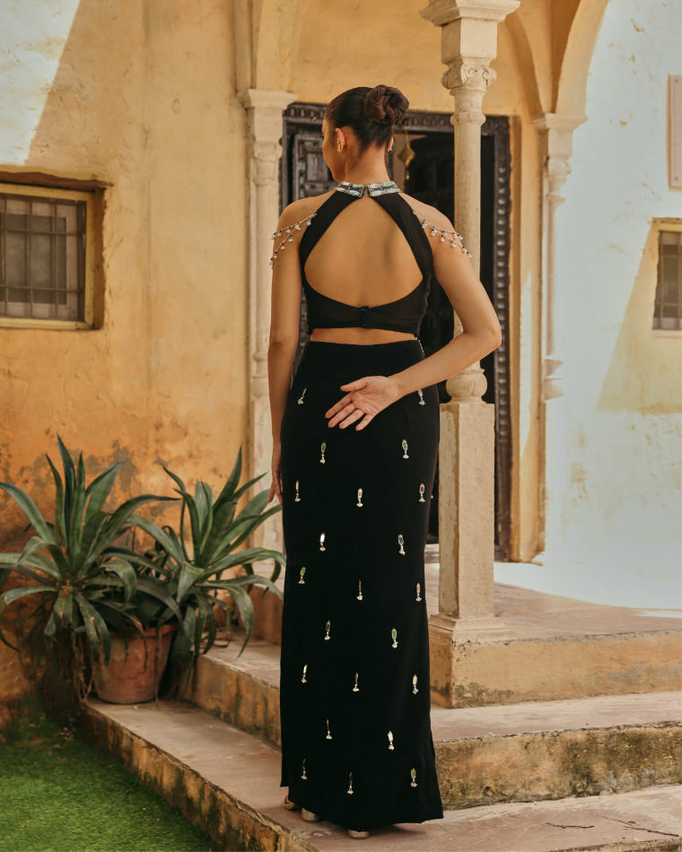Blackjack skirt set