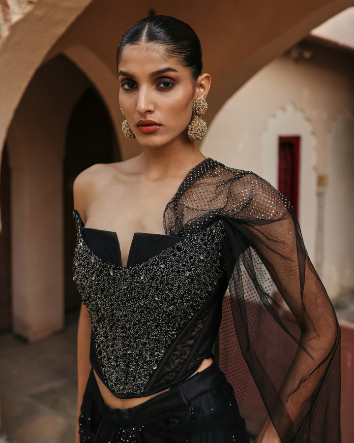 Onyx drape set