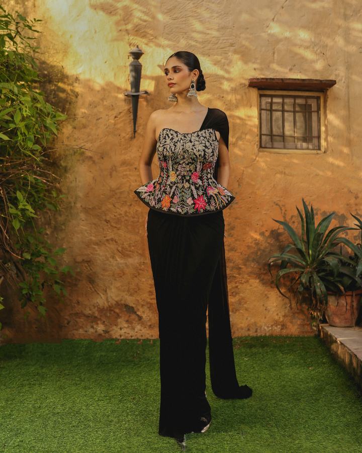 Mahira drape set