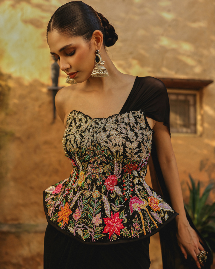 Mahira drape set