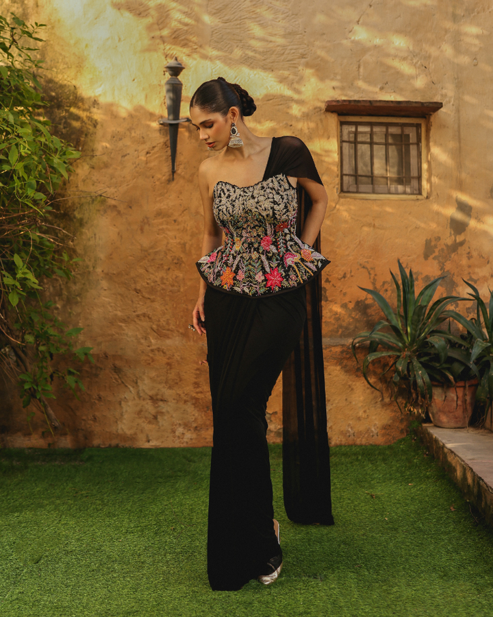 Mahira drape set