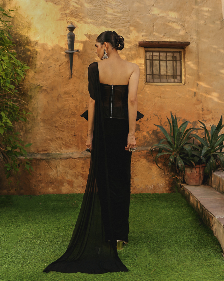 Mahira drape set