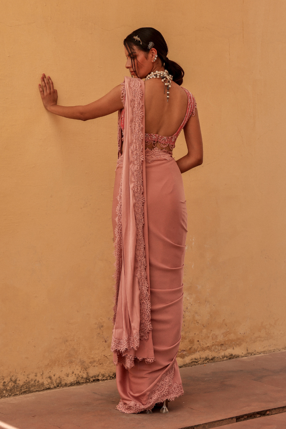 Ophelia drape saree