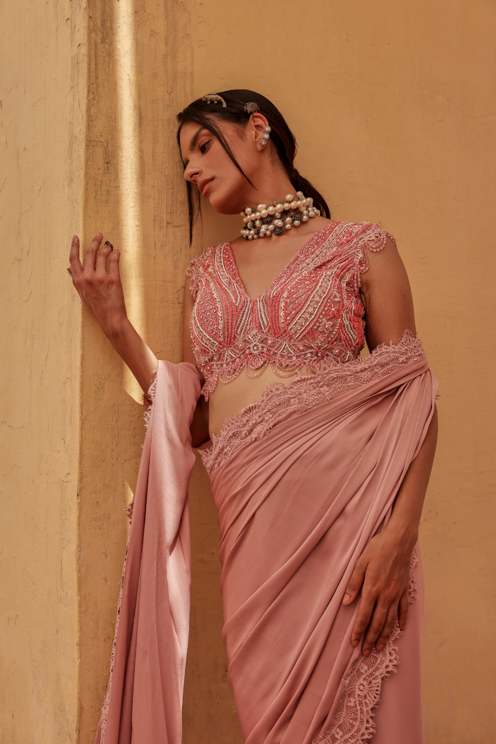 Ophelia drape saree