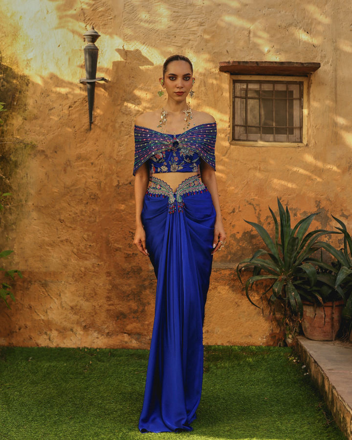 Mor albela drape set