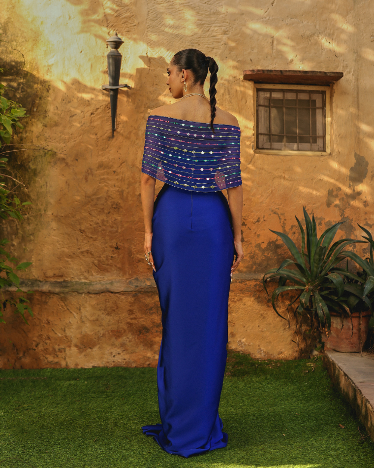 Mor albela drape set
