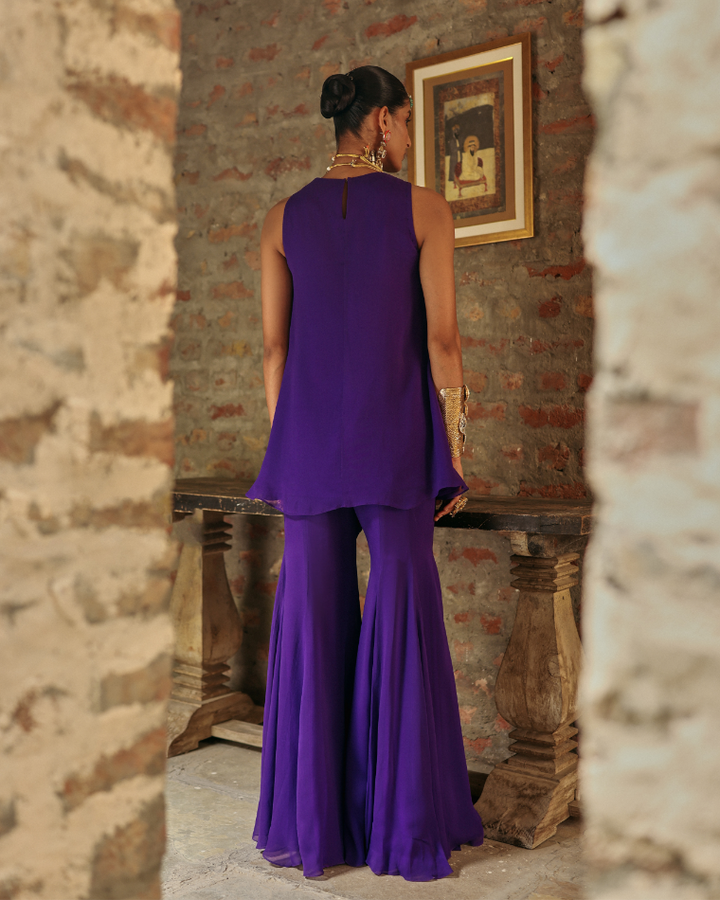 Mandala sharara suit