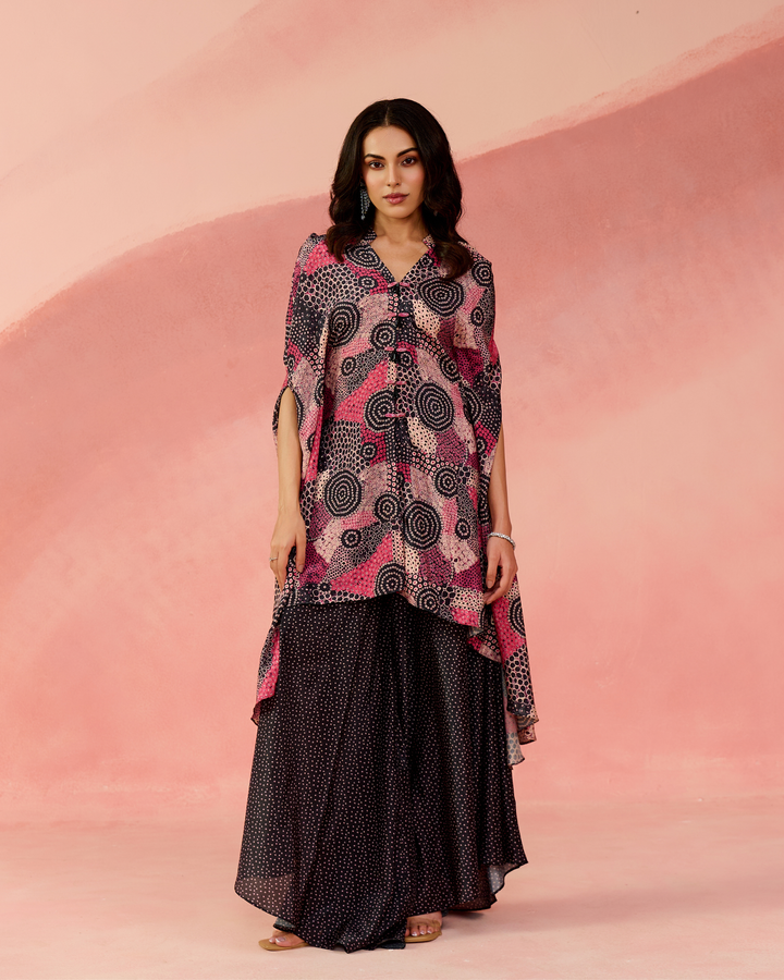 Cosmic dot kaftan set