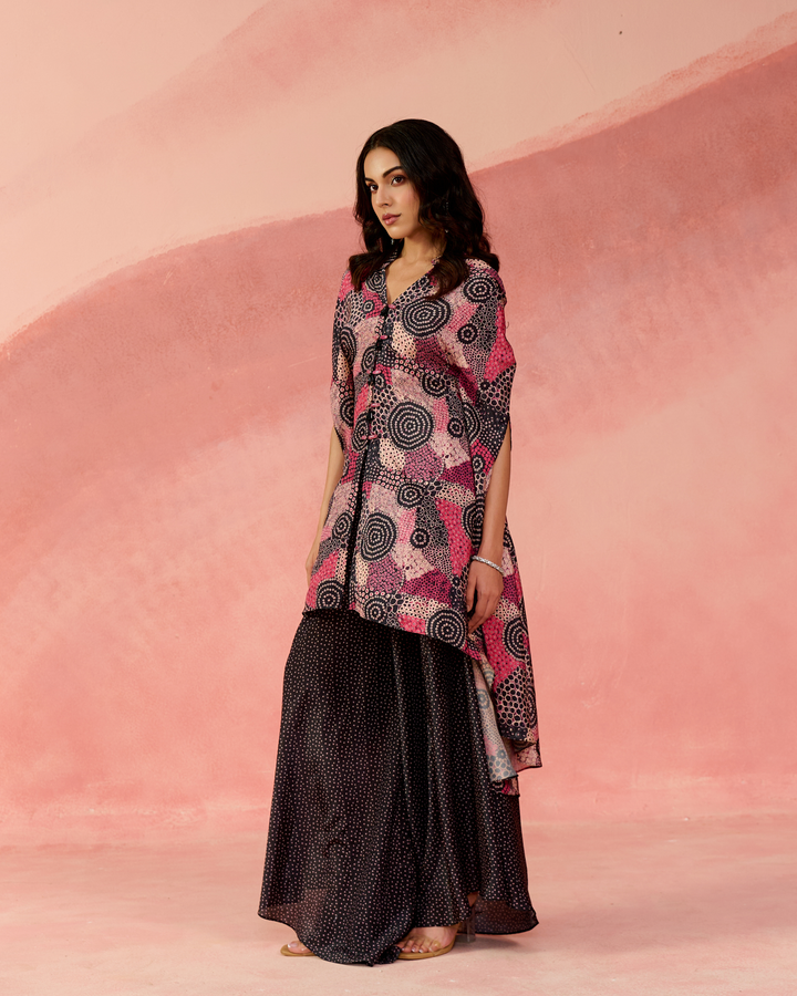 Cosmic dot kaftan set