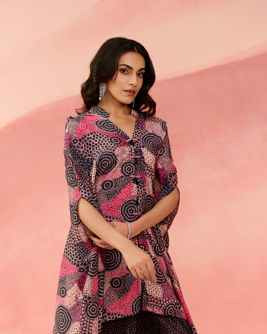 Cosmic dot kaftan set