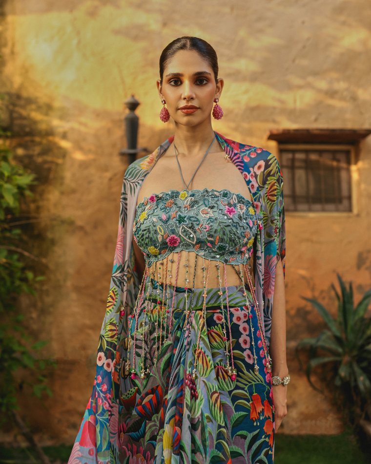 Fleur drape set