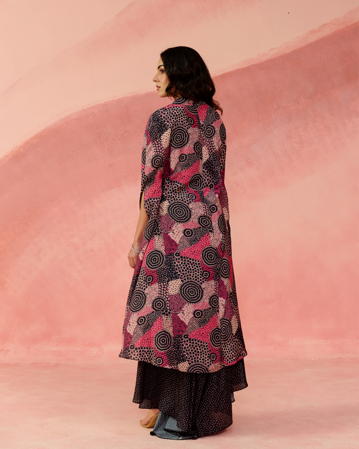 Cosmic dot kaftan set
