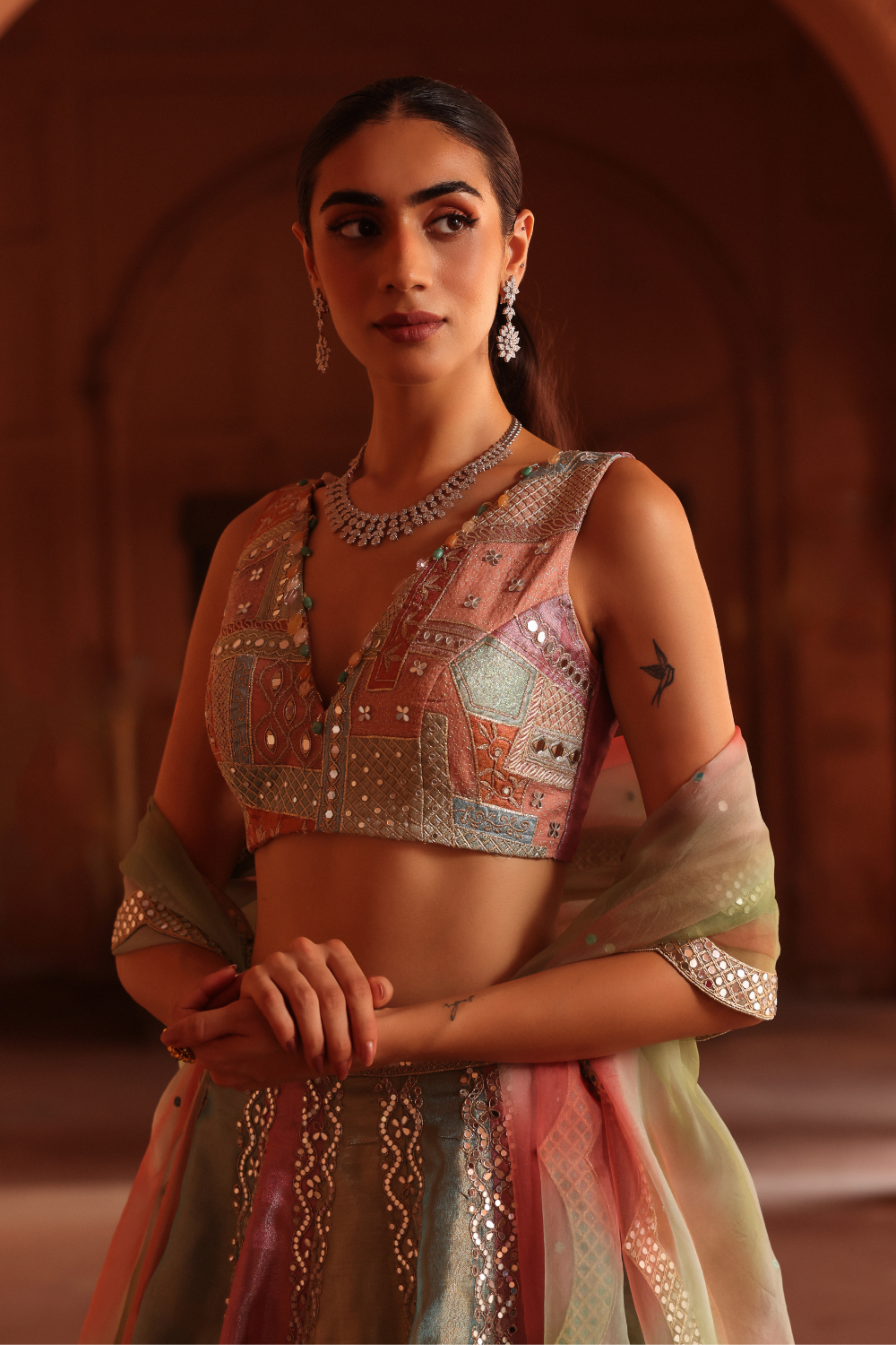 Gulbahar lehenga