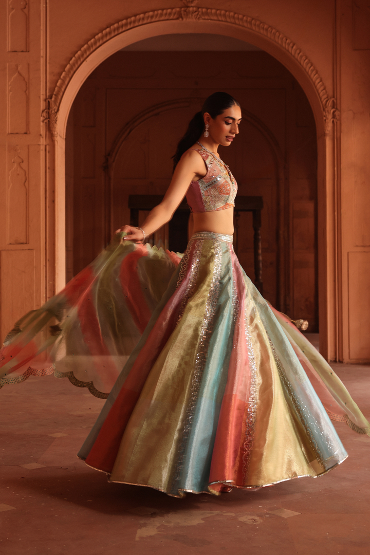 Gulbahar lehenga