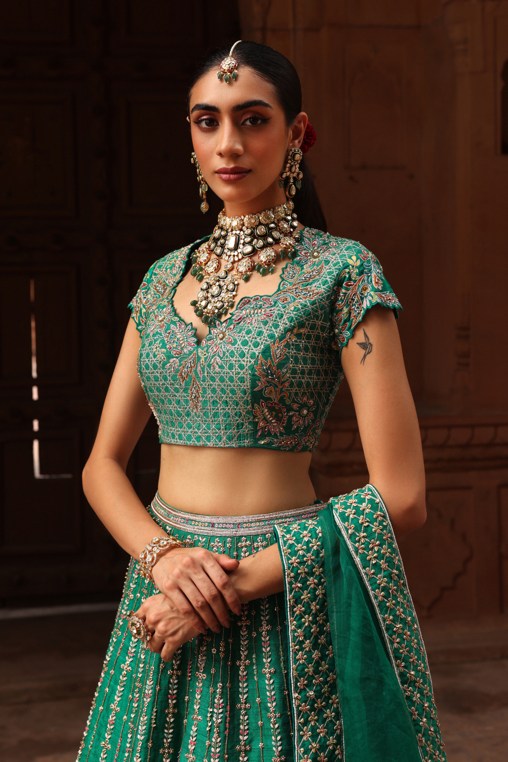 Ishq lehenga set