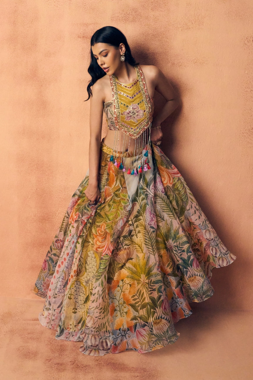Potpourri skirt set