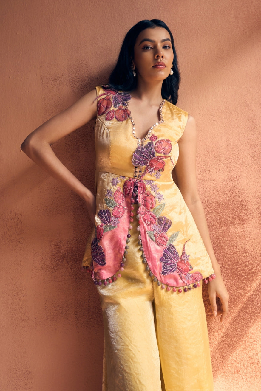 Bahaara peplum co-ord set