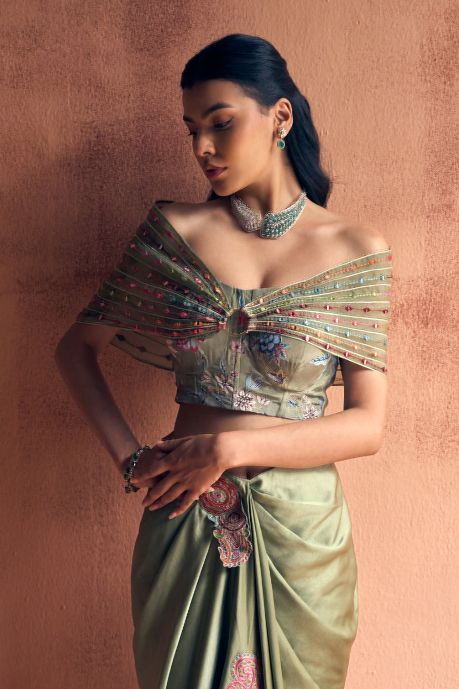 Albela 2.0 wrap drape