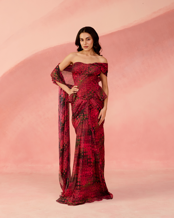 Crimson mosaic