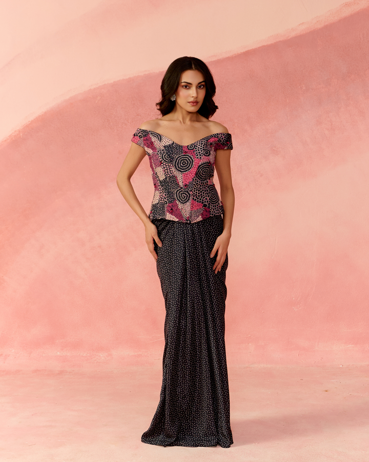 Cosmic dot drape set