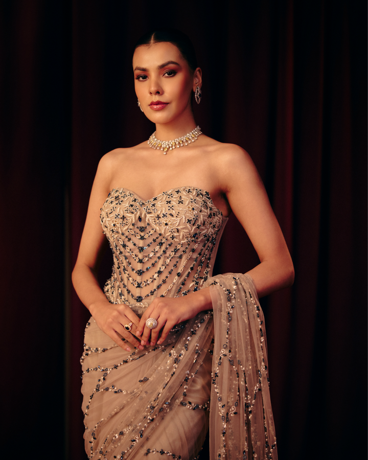 Ishq Corset Saree