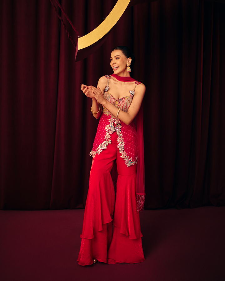 Vrinda Sharara Suit
