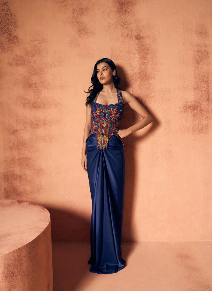 Gypsy drape set- Royal Blue